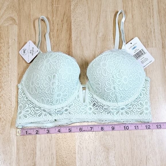 New✨️Mint Lace Push Up Bra - Picture 11 of 13